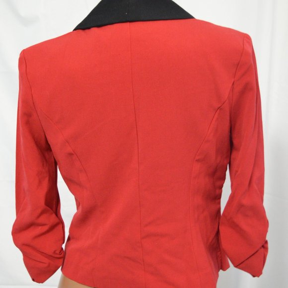 Red and Black Blazer - Picture 3 of 4